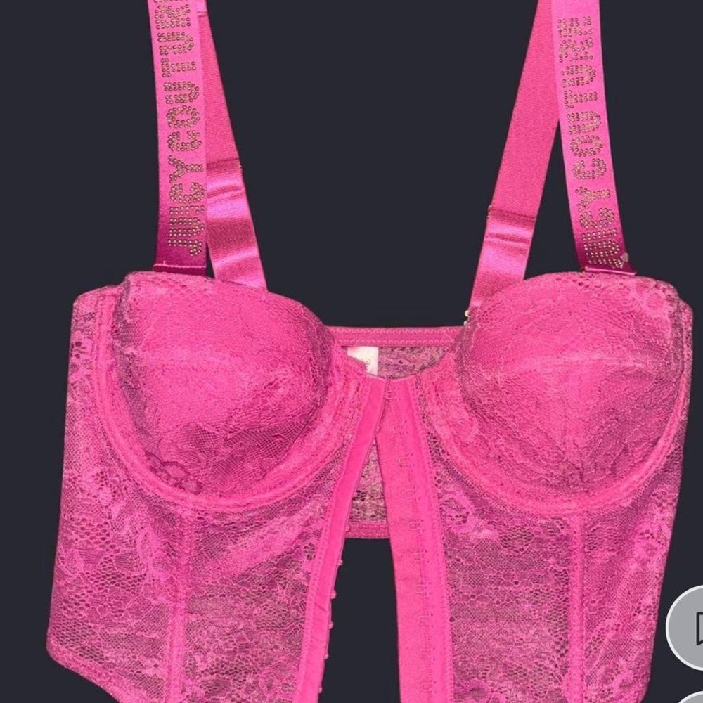 Juicy Couture Pink corset top